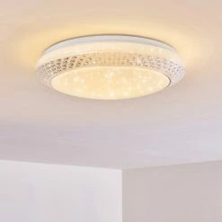 Hofstein Burton Deckenleuchte LED Weiß, 1-flammig -LED Leuchten Verkäufe burton deckenleuchte h3266243 do4 3