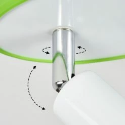 Hofstein Cabri Deckenleuchte LED Chrom, Grün, Weiß, 1-flammig 15 Hofstein Cabri Deckenleuchte LED Chrom, Grün, Weiß, 1-flammig -LED Leuchten Verkäufe cabri deckenleuchte h3551806 5