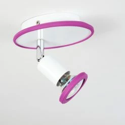 Hofstein Cabri Deckenleuchte LED Chrom, Weiß, Lila, 1-flammig -LED Leuchten Verkäufe cabri deckenleuchte h3551820 7