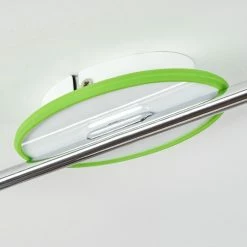 Hofstein Cabri Deckenleuchte LED Chrom, Grün, Weiß, 2-flammig 12 Hofstein Cabri Deckenleuchte LED Chrom, Grün, Weiß, 2-flammig -LED Leuchten Verkäufe cabri deckenleuchte h3551998 2