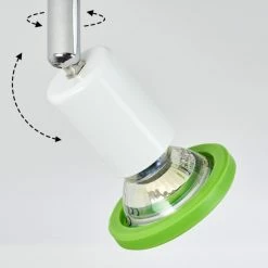 Hofstein Cabri Deckenleuchte LED Chrom, Grün, Weiß, 4-flammig -LED Leuchten Verkäufe cabri deckenleuchte h3552049 5