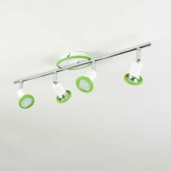 Hofstein Cabri Deckenleuchte LED Chrom, Grün, Weiß, 4-flammig -LED Leuchten Verkäufe cabri deckenleuchte h3552049 7