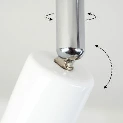 Hofstein Cabri Deckenleuchte LED Chrom, Weiß, Lila, 4-flammig -LED Leuchten Verkäufe cabri deckenleuchte h3552063 5