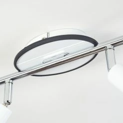 Hofstein Cabri Deckenleuchte LED Chrom, Schwarz, Weiß, 4-flammig -LED Leuchten Verkäufe cabri deckenleuchte h3552087 2