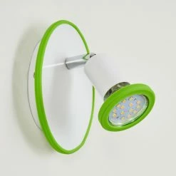 Hofstein Cabri Wandleuchte LED Chrom, Grün, Weiß, 1-flammig -LED Leuchten Verkäufe cabri wandleuchte h3561164 7