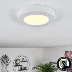 Hofstein Canditas Deckenleuchte LED Weiß, 1-flammig