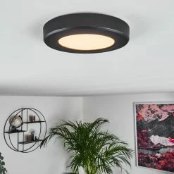 Hofstein Canditas LED Panel Schwarz, 1-flammig 18 Hofstein Canditas LED Panel Schwarz, 1-flammig -LED Leuchten Verkäufe canditas led panel h3416082 8