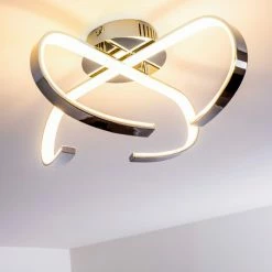 Hofstein Cano Deckenleuchte LED Chrom, 1-flammig -LED Leuchten Verkäufe cano deckenleuchte h167459 10