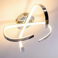 Hofstein Cano Deckenleuchte LED Chrom, 1-flammig -LED Leuchten Verkäufe cano deckenleuchte h167459 3