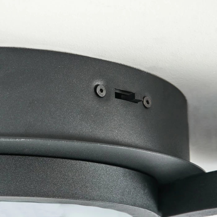 Hofstein Carabajal Deckenleuchte LED Schwarz, 1-flammig 6 Hofstein Carabajal Deckenleuchte LED Schwarz, 1-flammig – Bild 6