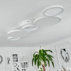 Hofstein Carabajal Deckenleuchte LED Weiß, 1-flammig -LED Leuchten Verkäufe carabajal deckenleuchte h3562154 9