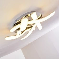 Hofstein Carmacks Deckenleuchte LED Chrom, 1-flammig -LED Leuchten Verkäufe carmacks deckenleuchte h3109700 do1 2