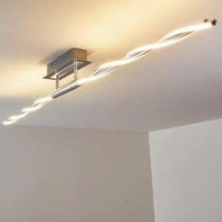 Hofstein CARMACKS Deckenleuchte LED Chrom, 4-flammig -LED Leuchten Verkäufe carmacks deckenleuchte h3423646 12