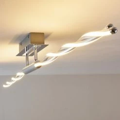 Hofstein CARMACKS Deckenleuchte LED Chrom, 4-flammig -LED Leuchten Verkäufe carmacks deckenleuchte h3423646 2