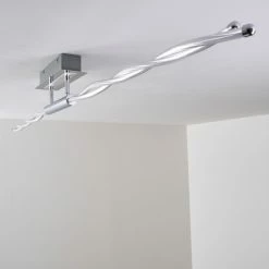 Hofstein CARMACKS Deckenleuchte LED Chrom, 4-flammig -LED Leuchten Verkäufe carmacks deckenleuchte h3423646 5