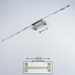 Hofstein Carmacks Deckenleuchte LED Chrom, 4-flammig -LED Leuchten Verkäufe carmacks deckenleuchte h3427682 4