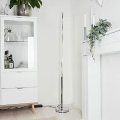 Hofstein Carmacks Stehleuchte LED Silber, 2-flammig 19 Hofstein Carmacks Stehleuchte LED Silber, 2-flammig -LED Leuchten Verkäufe carmacks stehleuchte h3438985 9