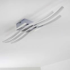 Hofstein Cartago Deckenleuchte LED Chrom, 3-flammig -LED Leuchten Verkäufe cartago deckenleuchte h3001639 15