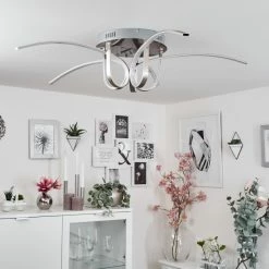 Hofstein Casale Deckenleuchte LED Chrom, 1-flammig -LED Leuchten Verkäufe casale deckenleuchte h167367 11