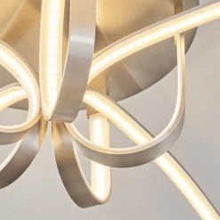 Hofstein Casale Deckenleuchte LED Chrom, 1-flammig -LED Leuchten Verkäufe casale deckenleuchte h167367 12