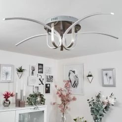 Hofstein Casale Deckenleuchte LED Chrom, 1-flammig -LED Leuchten Verkäufe casale deckenleuchte h167367 9