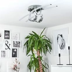 Hofstein Casale Deckenleuchte LED Chrom, 2-flammig -LED Leuchten Verkäufe casale deckenleuchte h167374 11