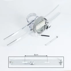 Hofstein Casale Deckenleuchte LED Chrom, 2-flammig -LED Leuchten Verkäufe casale deckenleuchte h167374 4