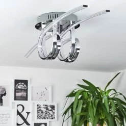 Hofstein Casale Deckenleuchte LED Chrom, 2-flammig -LED Leuchten Verkäufe casale deckenleuchte h167374 9