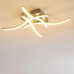 Hofstein Casale Deckenleuchte LED Nickel-Matt, 4-flammig 32 Hofstein Casale Deckenleuchte LED Nickel-Matt, 4-flammig -LED Leuchten Verkäufe casale deckenleuchte h3011300 do4 11