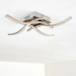 Hofstein Casale Deckenleuchte LED Nickel-Matt, 4-flammig 38 Hofstein Casale Deckenleuchte LED Nickel-Matt, 4-flammig -LED Leuchten Verkäufe casale deckenleuchte h3011300 do4 17