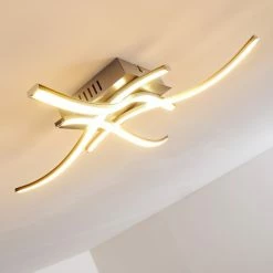 Hofstein Casale Deckenleuchte LED Nickel-Matt, 4-flammig 28 Hofstein Casale Deckenleuchte LED Nickel-Matt, 4-flammig -LED Leuchten Verkäufe casale deckenleuchte h3011300 do4 7