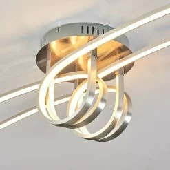 Hofstein Casale Deckenleuchte LED Nickel-Matt, 1-flammig -LED Leuchten Verkäufe casale deckenleuchte h3011461 do4 10