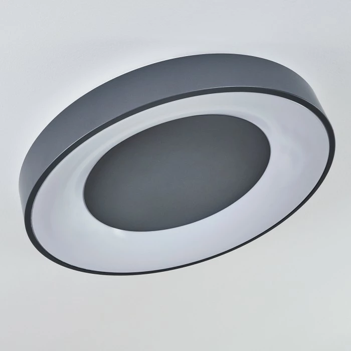 Hofstein Casina Deckenleuchte LED Anthrazit, Weiß, 1-flammig, Fernbedienung 8 Hofstein Casina Deckenleuchte LED Anthrazit, Weiß, 1-flammig, Fernbedienung – Bild 8