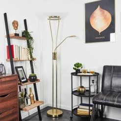 Hofstein Cavate Deckenfluter LED Altmessing, 2-flammig -LED Leuchten Verkäufe cavate deckenfluter h3019986 7