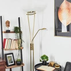 Hofstein Cavate Deckenfluter LED Altmessing, 2-flammig -LED Leuchten Verkäufe cavate deckenfluter h3019986 8