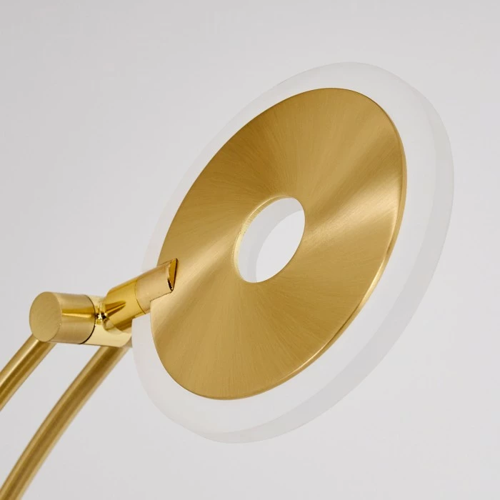 Hofstein Cazis Deckenfluter LED Messing, 1-flammig 16 Hofstein Cazis Deckenfluter LED Messing, 1-flammig – Bild 16