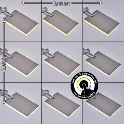 Hofstein Cazis Deckenfluter LED Nickel-Matt, 3-flammig -LED Leuchten Verkäufe cazis deckenfluter h3335321 9