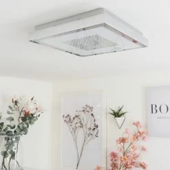 Hofstein Centovalli Deckenleuchte LED Chrom, 1-flammig -LED Leuchten Verkäufe centovalli deckenleuchte h3550656 4