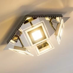 Hofstein Cerreto Deckenleuchte LED Chrom, 4-flammig -LED Leuchten Verkäufe cerreto deckenleuchte c29533f 4a 19