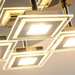 Hofstein Cerreto Deckenleuchte LED Chrom, 4-flammig -LED Leuchten Verkäufe cerreto deckenleuchte c29533f 4a 7