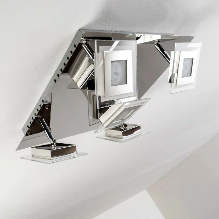 Hofstein Cerreto Deckenleuchte LED Chrom, 5-flammig 14 Hofstein Cerreto Deckenleuchte LED Chrom, 5-flammig – Bild 14