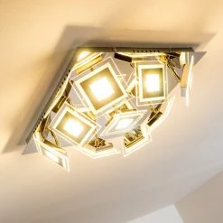 Hofstein Cerreto Deckenleuchte LED Chrom, 9-flammig -LED Leuchten Verkäufe cerreto deckenleuchte c29533f 9a 11