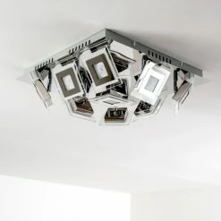 Hofstein Cerreto Deckenleuchte LED Chrom, 9-flammig -LED Leuchten Verkäufe cerreto deckenleuchte c29533f 9a 16