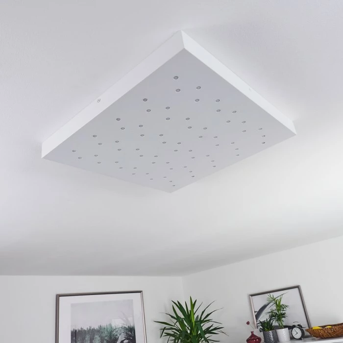 Hofstein Cetara Deckenleuchte LED Grau, 1-flammig 12 Hofstein Cetara Deckenleuchte LED Grau, 1-flammig – Bild 12