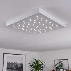 Hofstein Cetara Deckenleuchte LED Grau, 1-flammig 25 Hofstein Cetara Deckenleuchte LED Grau, 1-flammig -LED Leuchten Verkäufe cetara deckenleuchte h3392034 12