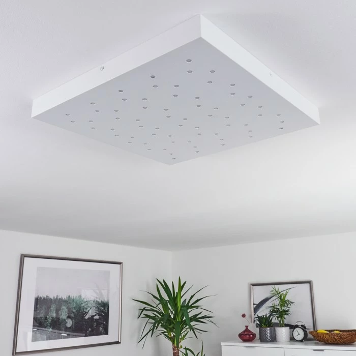 Hofstein Cetara Deckenleuchte LED Grau, 1-flammig 10 Hofstein Cetara Deckenleuchte LED Grau, 1-flammig – Bild 10