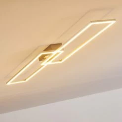 Hofstein Ceva Deckenleuchte LED Silber, 2-flammig, Fernbedienung 26 Hofstein Ceva Deckenleuchte LED Silber, 2-flammig, Fernbedienung -LED Leuchten Verkäufe ceva deckenleuchte h3167687 do2 2