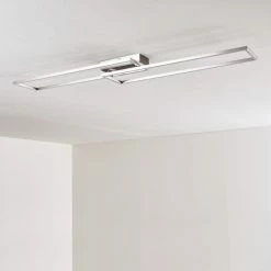 Hofstein Ceva Deckenleuchte LED Silber, 2-flammig, Fernbedienung 44 Hofstein Ceva Deckenleuchte LED Silber, 2-flammig, Fernbedienung -LED Leuchten Verkäufe ceva deckenleuchte h3167687 do2 20