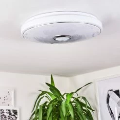 Hofstein Cham Deckenleuchte LED Chrom, Weiß, 2-flammig, Fernbedienung, Farbwechsler 23 Hofstein Cham Deckenleuchte LED Chrom, Weiß, 2-flammig, Fernbedienung, Farbwechsler -LED Leuchten Verkäufe cham deckenleuchte h3457979 11