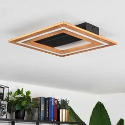 Hofstein Charentay Deckenleuchte LED Schwarz, 1-flammig -LED Leuchten Verkäufe charentay deckenleuchte h3652954 4